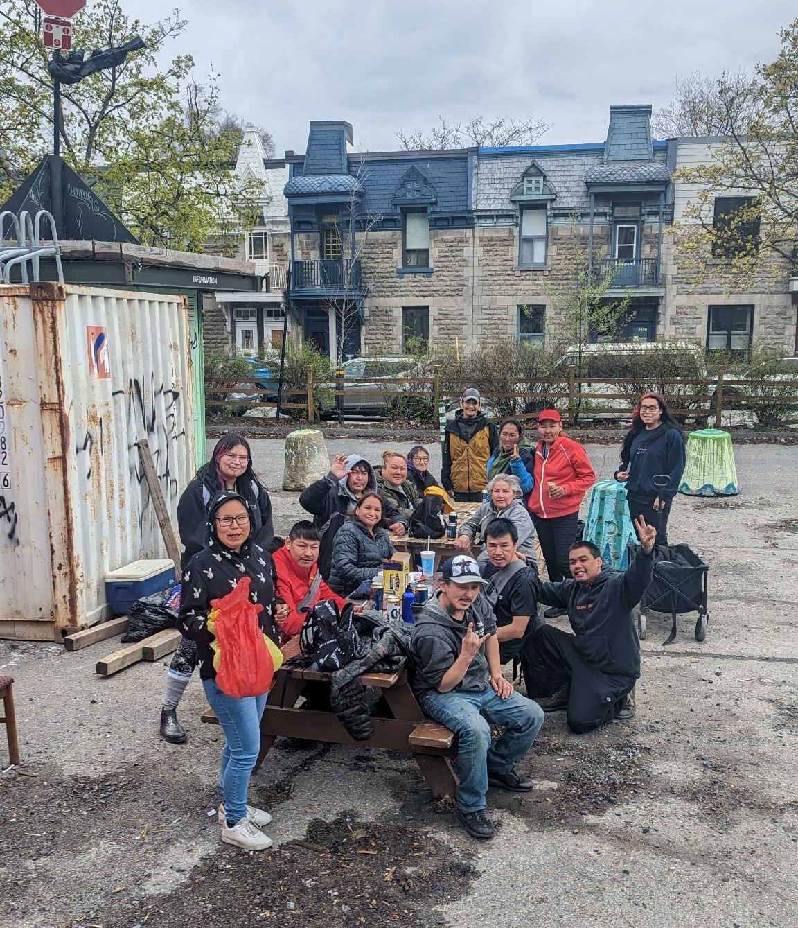 first indigenous peer meeting ever in Montreal May 2023